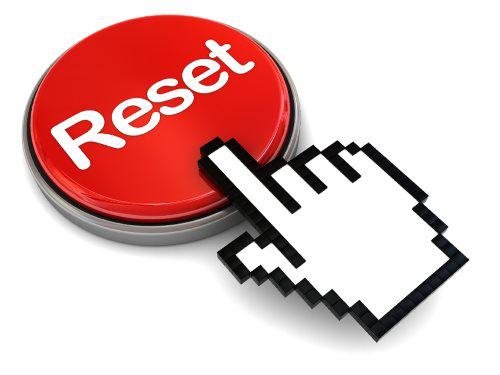 Hitting the reset button