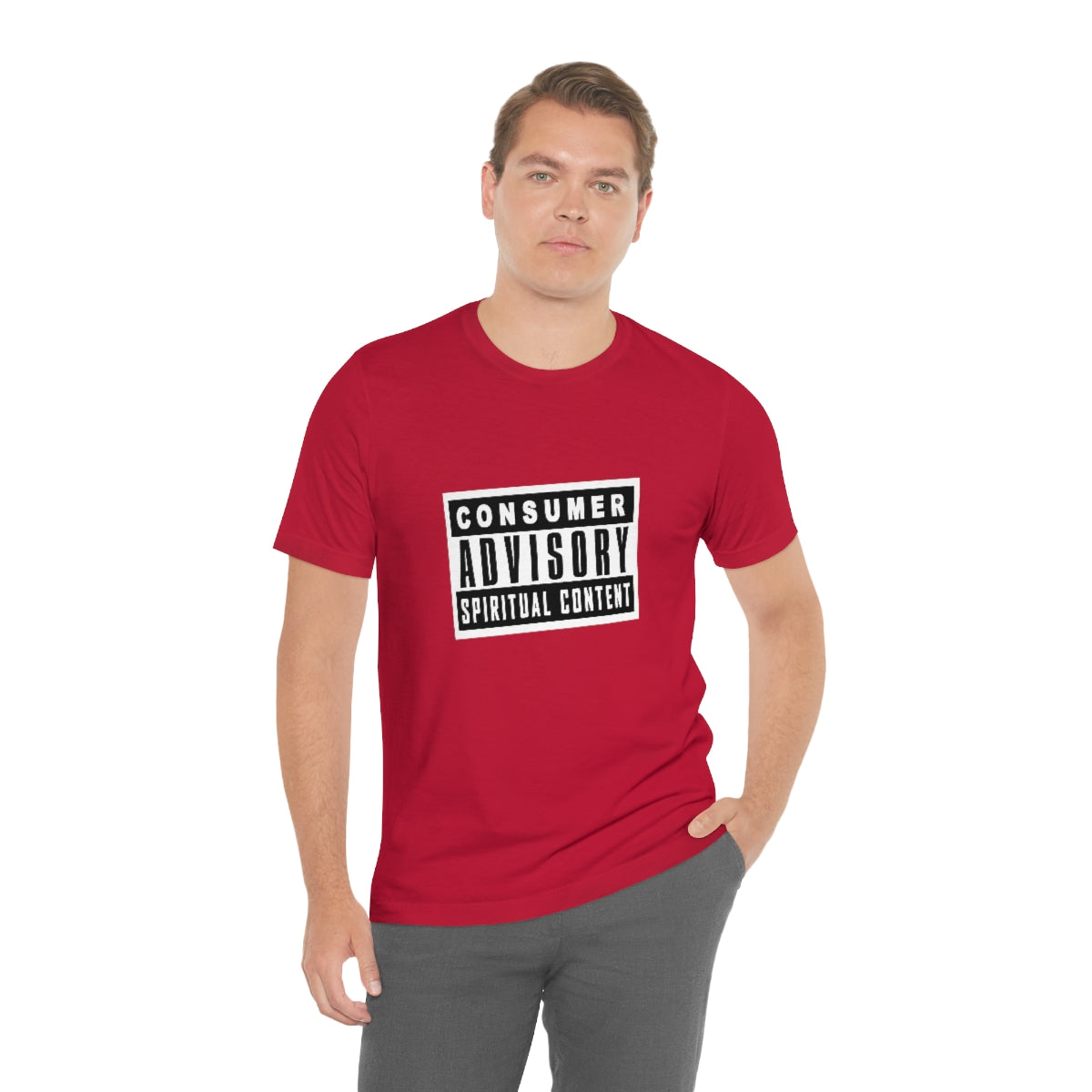 Spiritual Content: Unisex Short Sleeve Tee