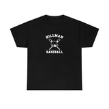 Hillman Baseball: White Lettering Unisex Short Sleeve Tee