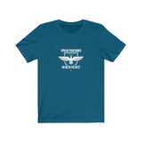 Spread Your Wings: White Lettering Unisex Short Sleeve Tee