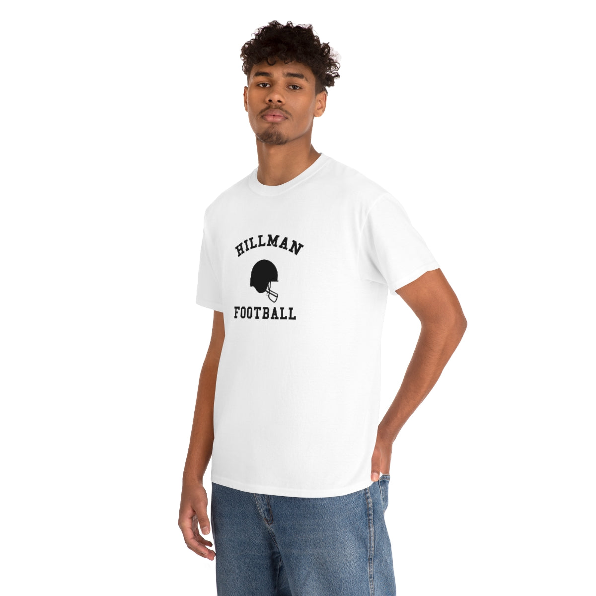 Hillman Football: Black Lettering Unisex Short Sleeve Tee