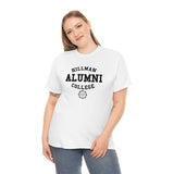 Hillman Alumni: Black Lettering Unisex Short Sleeve Tee