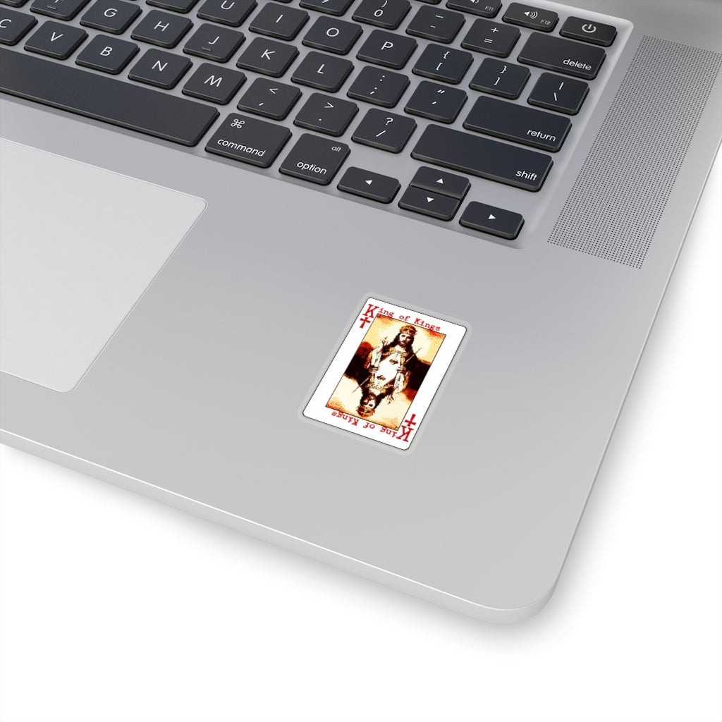 King of Kings Inspirational: Kiss-Cut Stickers