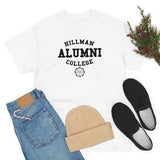 Hillman Alumni: Black Lettering Unisex Short Sleeve Tee