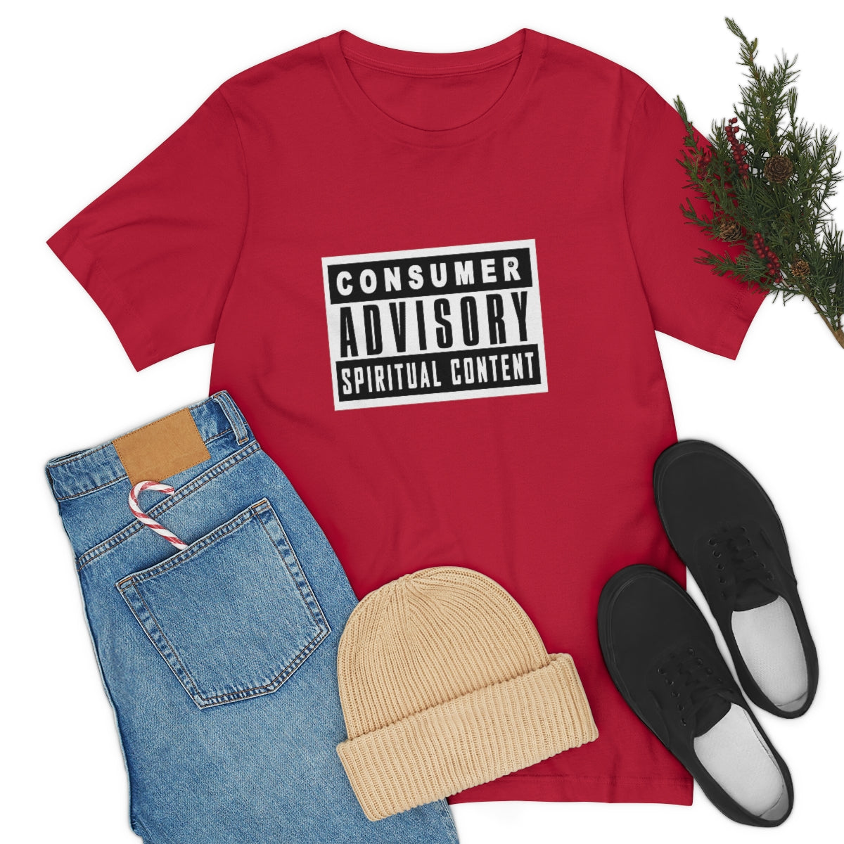 Spiritual Content: Unisex Short Sleeve Tee