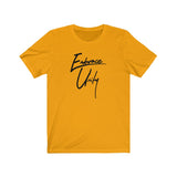 Embrace Unity Inspirational: Black Lettering Unisex Short Sleeve Tee