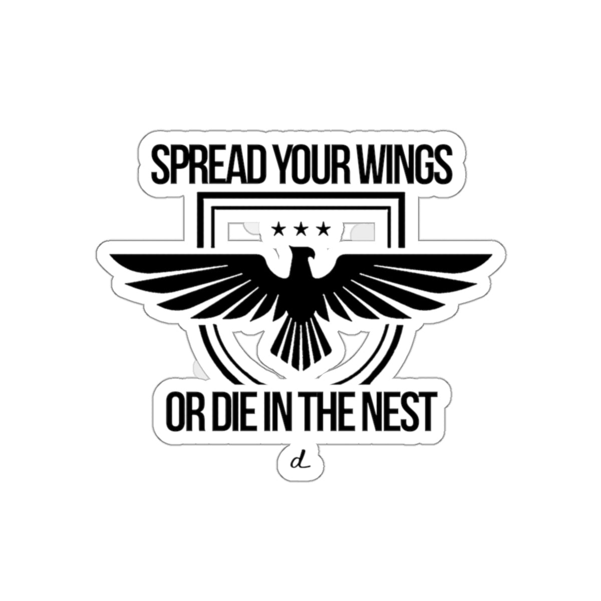 Spread Your Wings: Kiss-Cut Stickers
