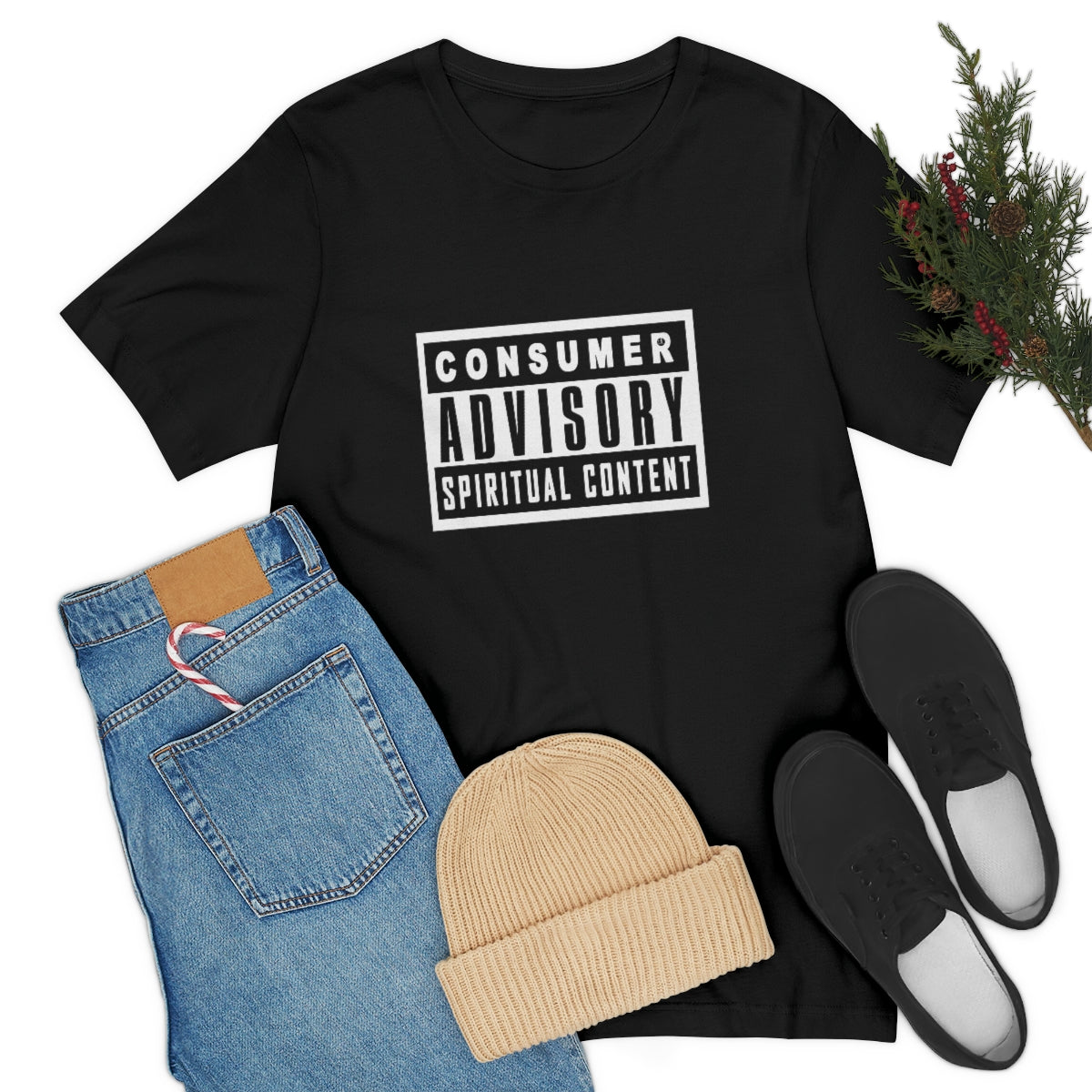 Spiritual Content: Unisex Short Sleeve Tee