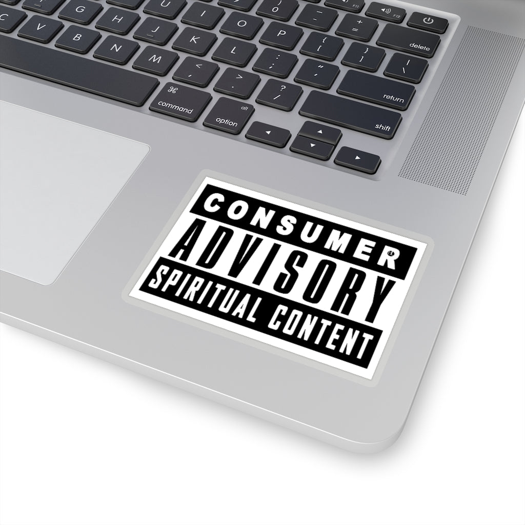 Spiritual Content: Kiss-Cut Stickers