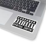 Spiritual Content: Kiss-Cut Stickers
