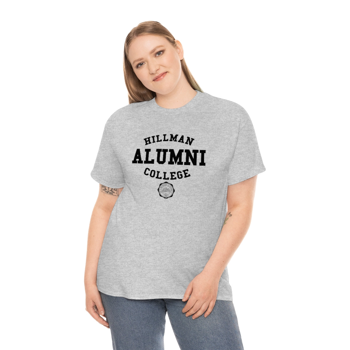 Hillman Alumni: Black Lettering Unisex Short Sleeve Tee