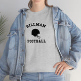 Hillman Football: Black Lettering Unisex Short Sleeve Tee