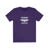 Spread Your Wings: White Lettering Unisex Short Sleeve Tee