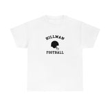 Hillman Football: Black Lettering Unisex Short Sleeve Tee
