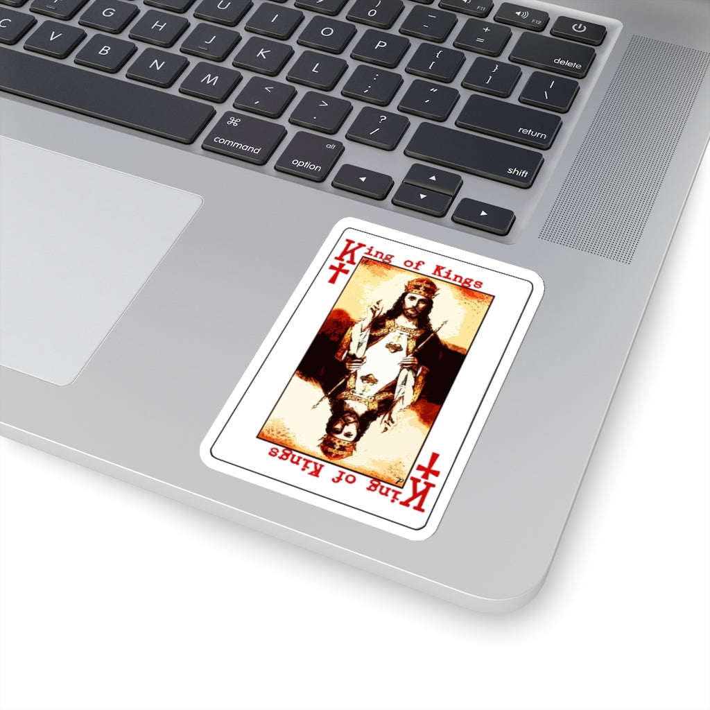 King of Kings Inspirational: Kiss-Cut Stickers