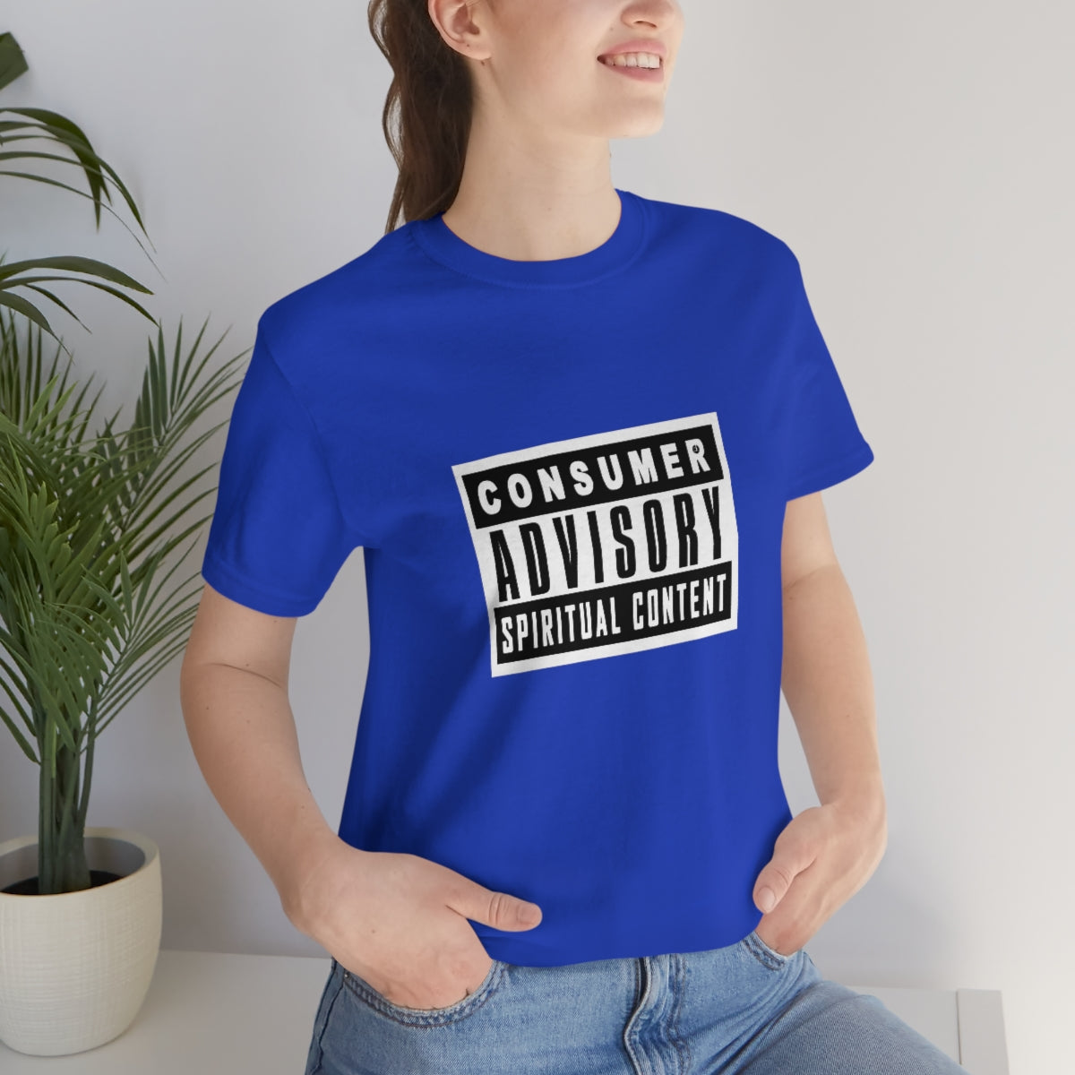 Spiritual Content: Unisex Short Sleeve Tee