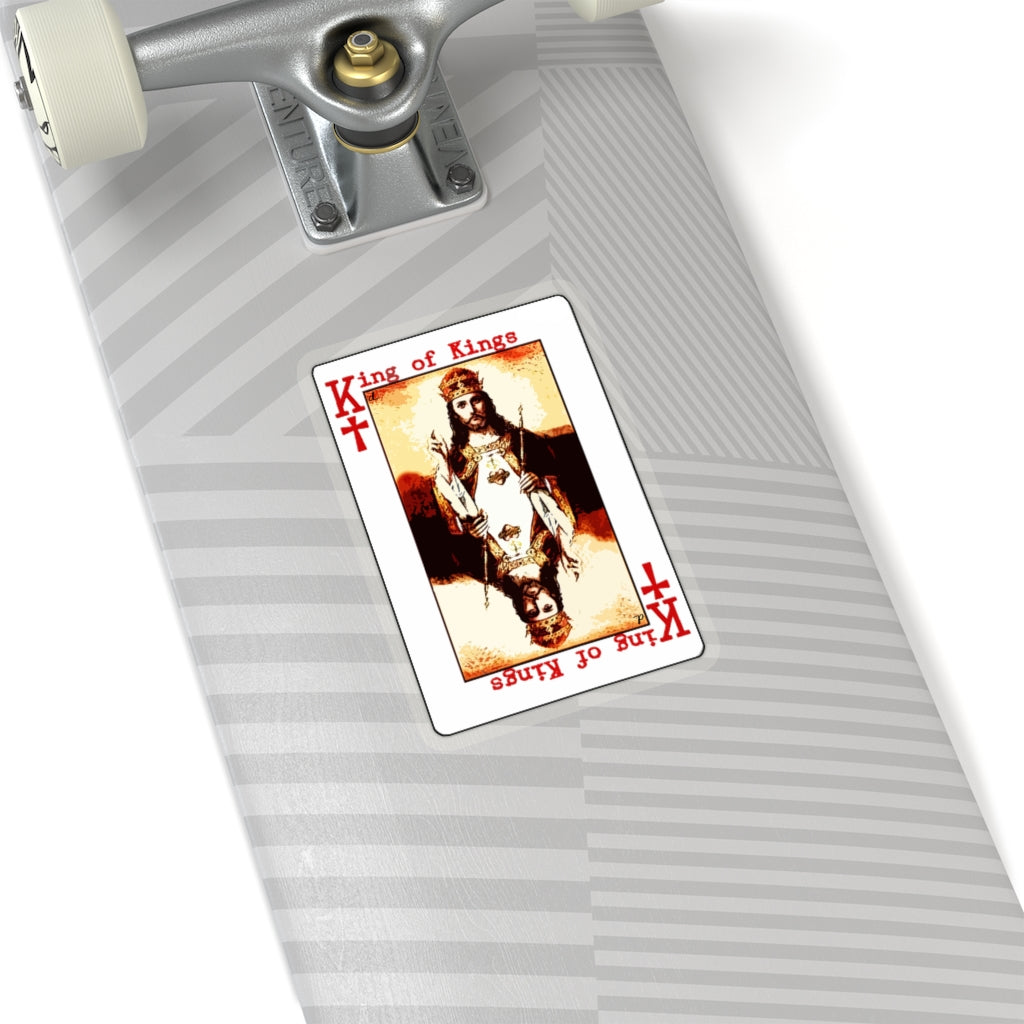 King of Kings Inspirational: Kiss-Cut Stickers