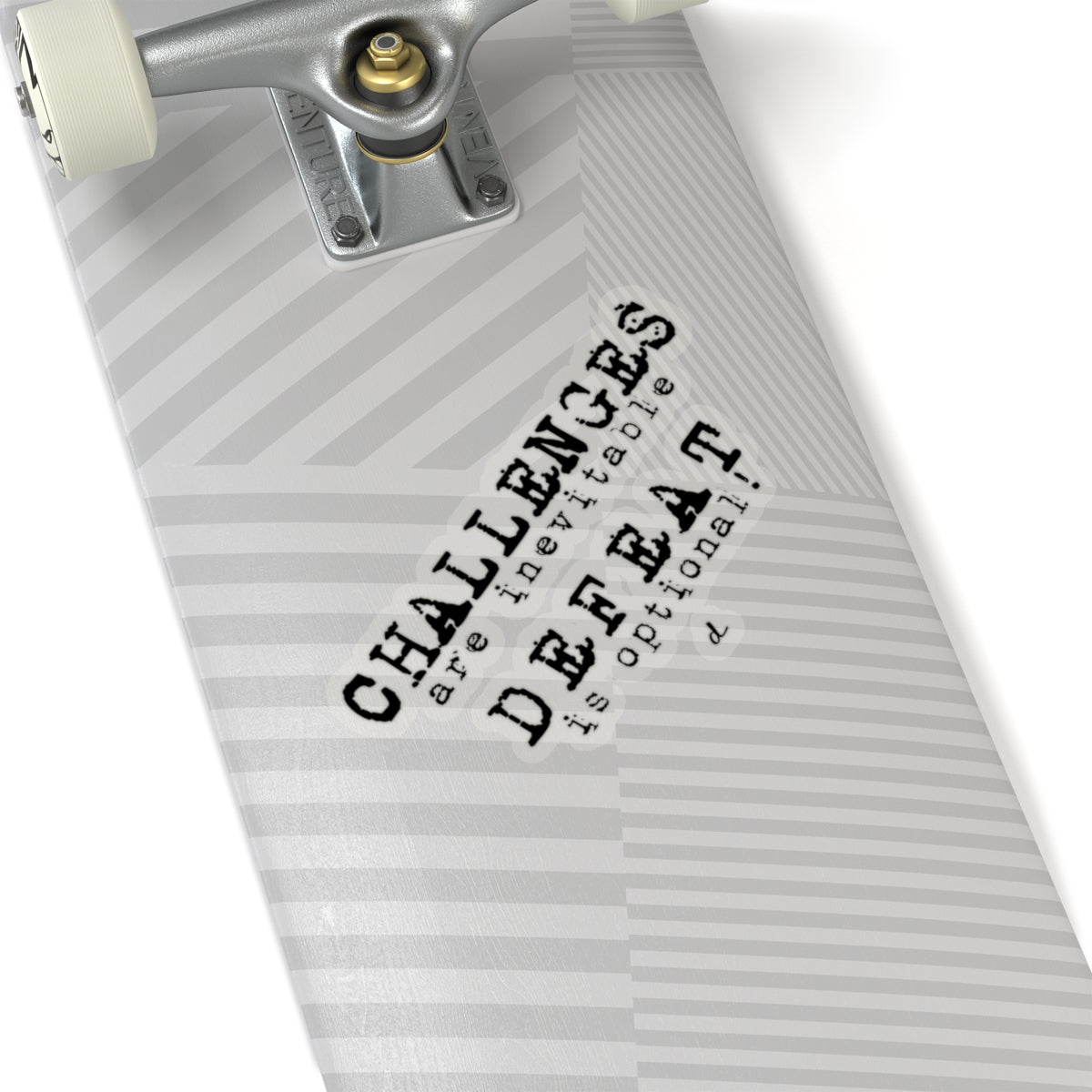 Challenger Inspirational: Kiss-Cut Stickers