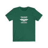 Spread Your Wings: White Lettering Unisex Short Sleeve Tee