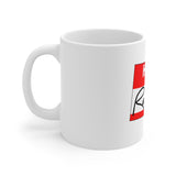 Hello Sticker - Redeemed Inspirational: Beverage Mug 11oz