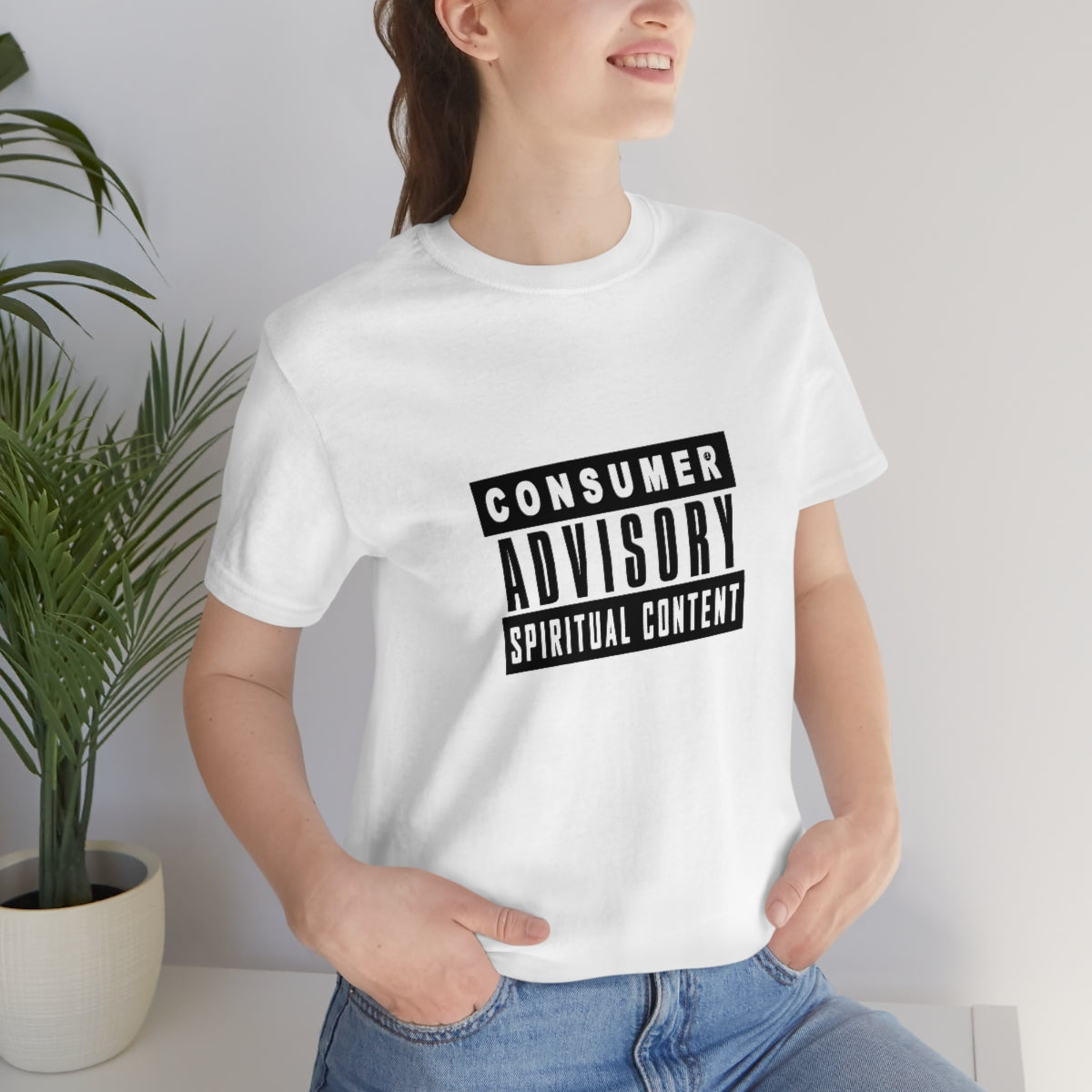 Spiritual Content: Unisex Short Sleeve Tee