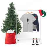 King Silhouette (Dark) Inspirational Heavy Cotton Tee