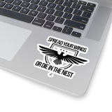 Spread Your Wings: Kiss-Cut Stickers