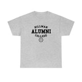 Hillman Alumni: Black Lettering Unisex Short Sleeve Tee