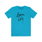 Embrace Unity Inspirational: Black Lettering Unisex Short Sleeve Tee