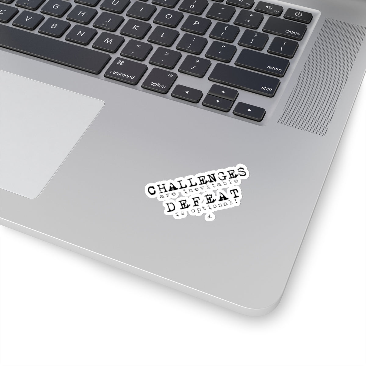 Challenger Inspirational: Kiss-Cut Stickers
