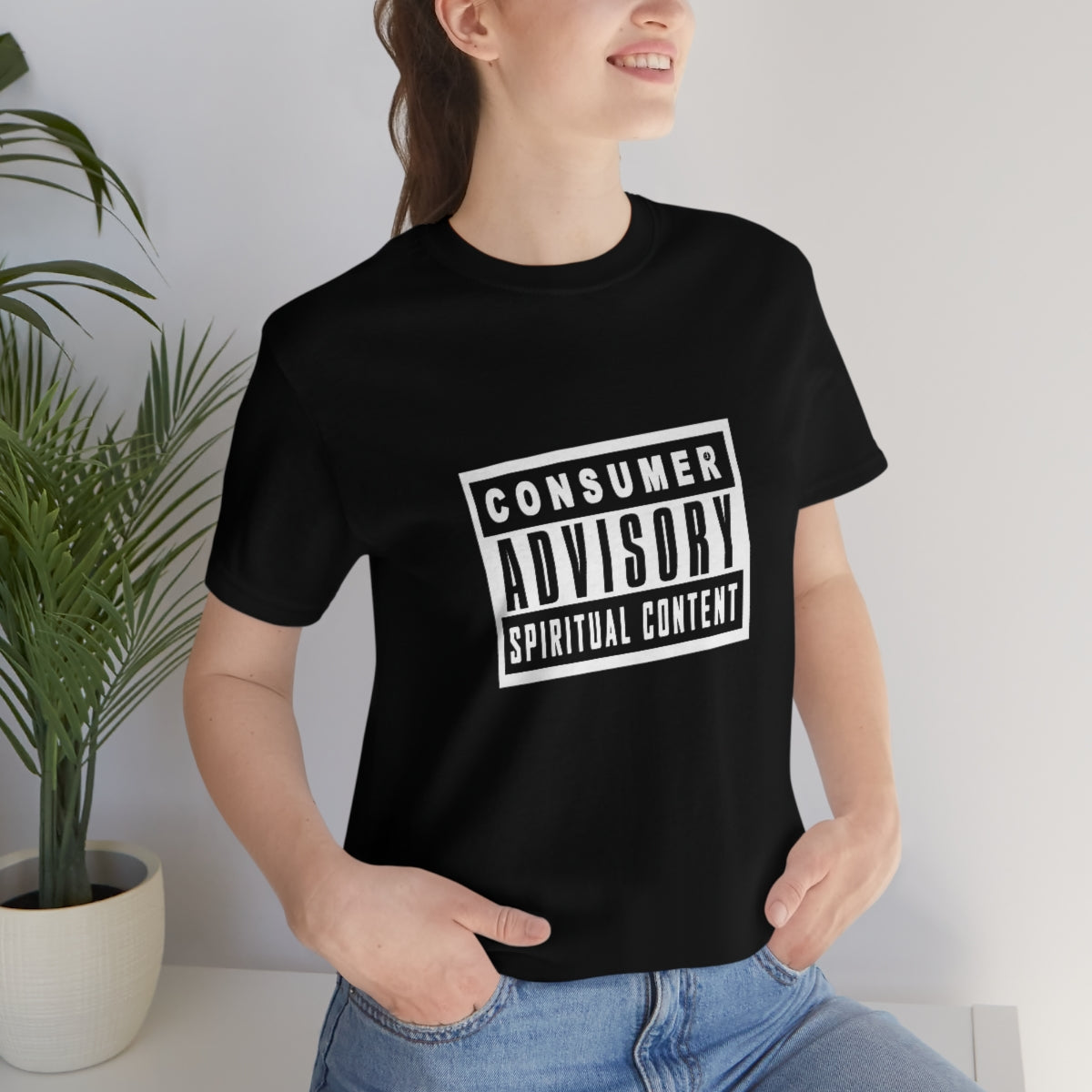 Spiritual Content: Unisex Short Sleeve Tee