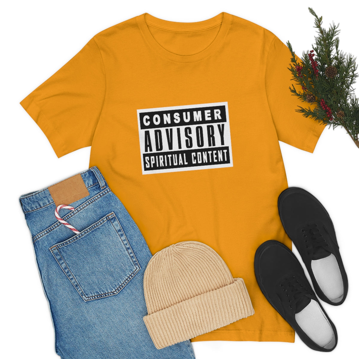 Spiritual Content: Unisex Short Sleeve Tee