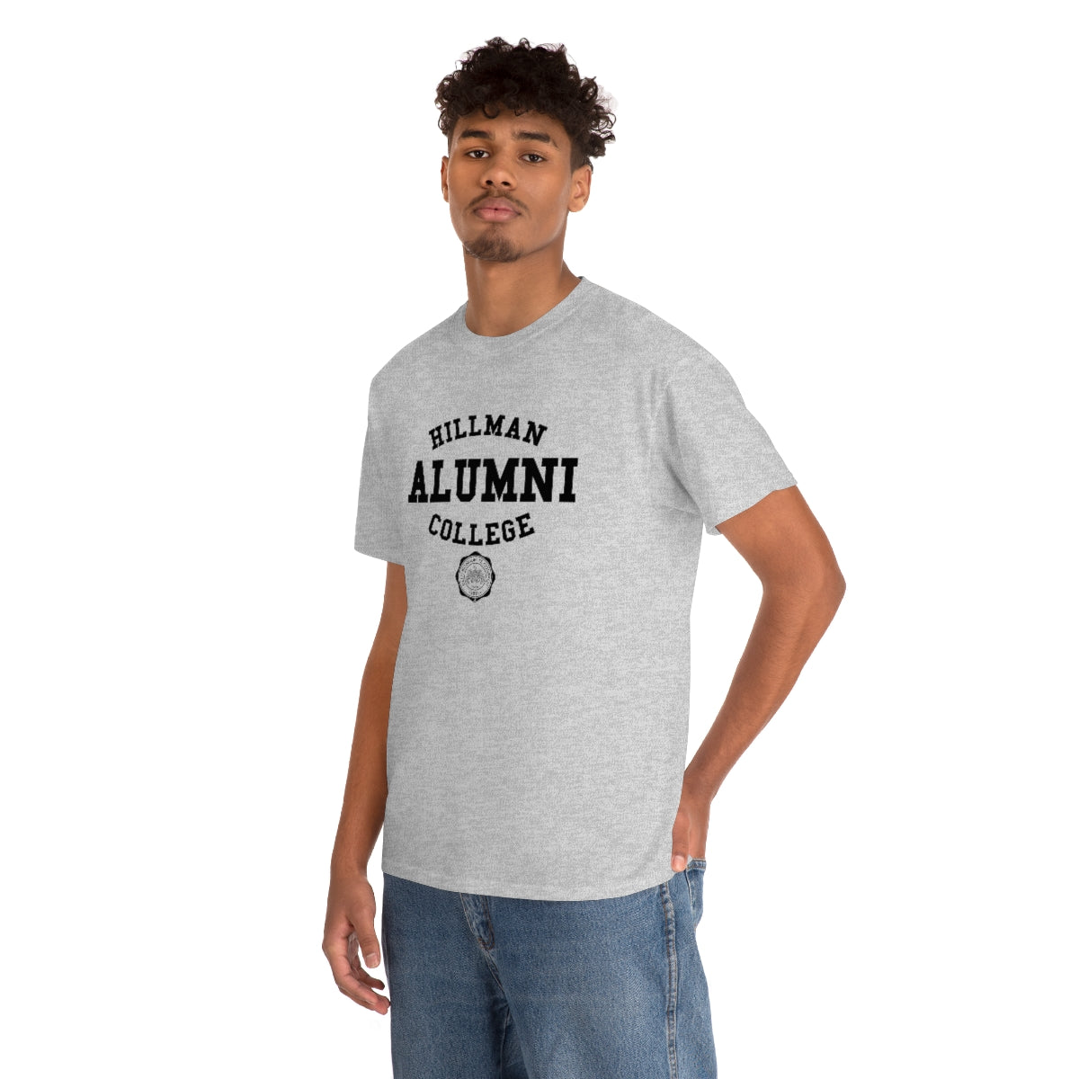 Hillman Alumni: Black Lettering Unisex Short Sleeve Tee