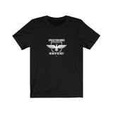 Spread Your Wings: White Lettering Unisex Short Sleeve Tee