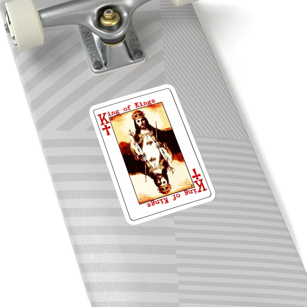 King of Kings Inspirational: Kiss-Cut Stickers
