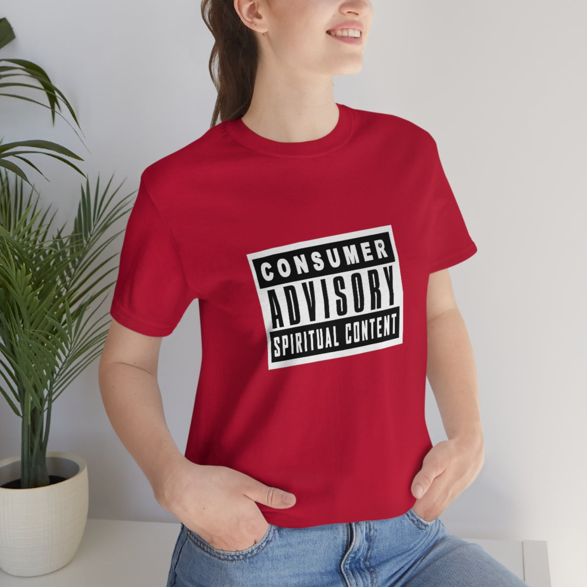 Spiritual Content: Unisex Short Sleeve Tee