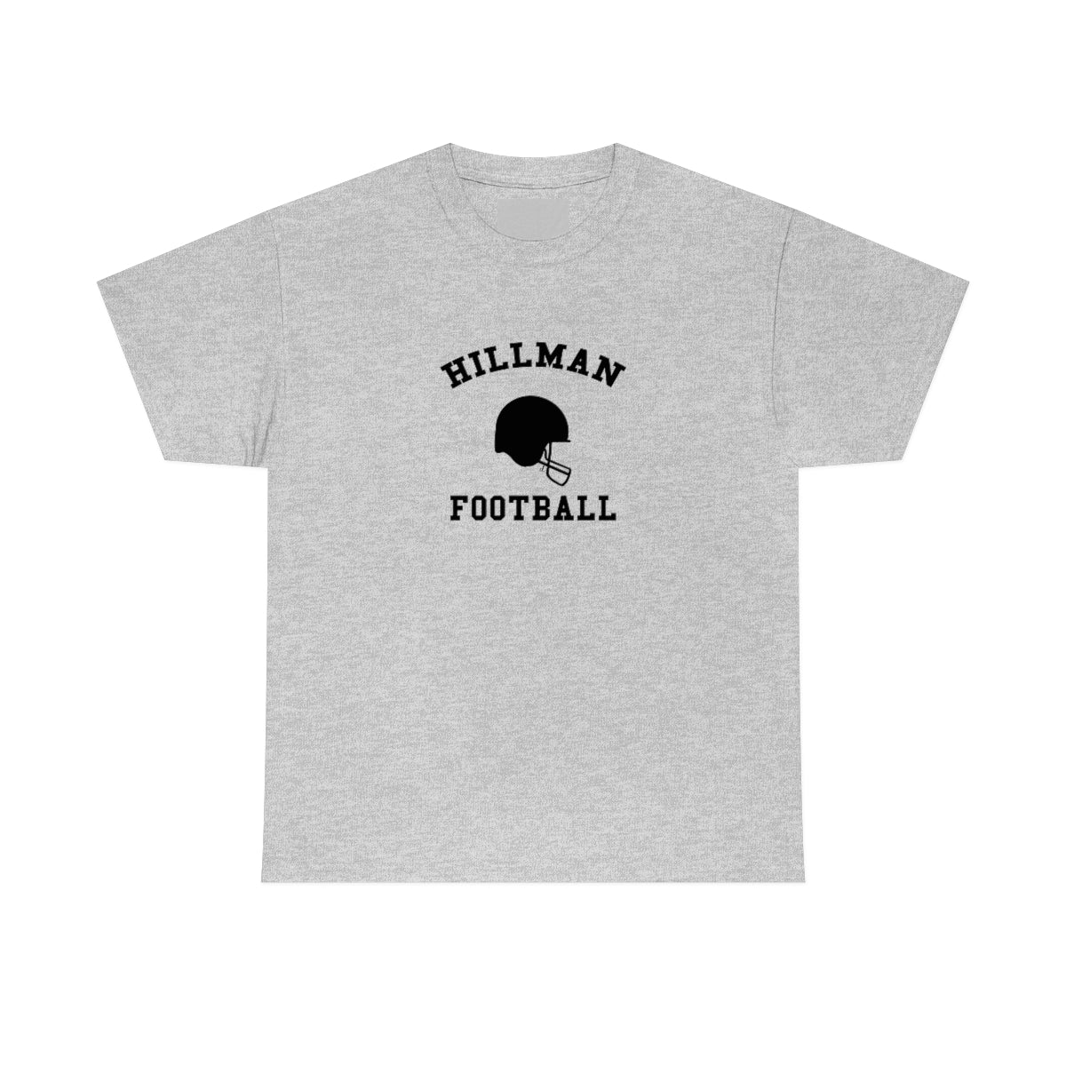 Hillman Football: Black Lettering Unisex Short Sleeve Tee