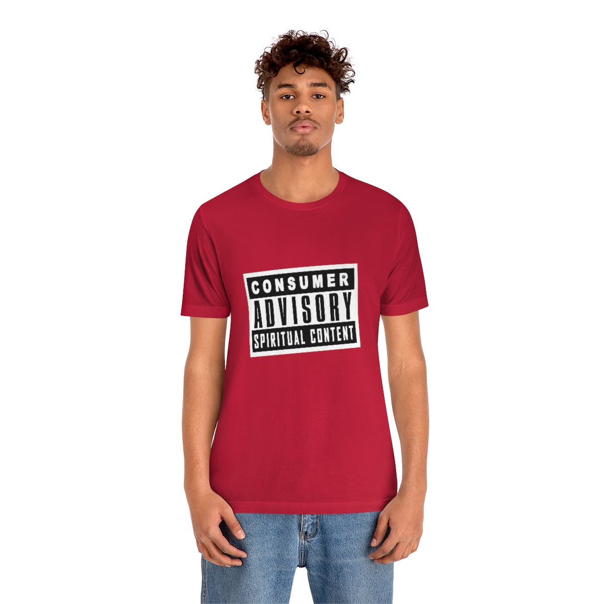 Spiritual Content: Unisex Short Sleeve Tee