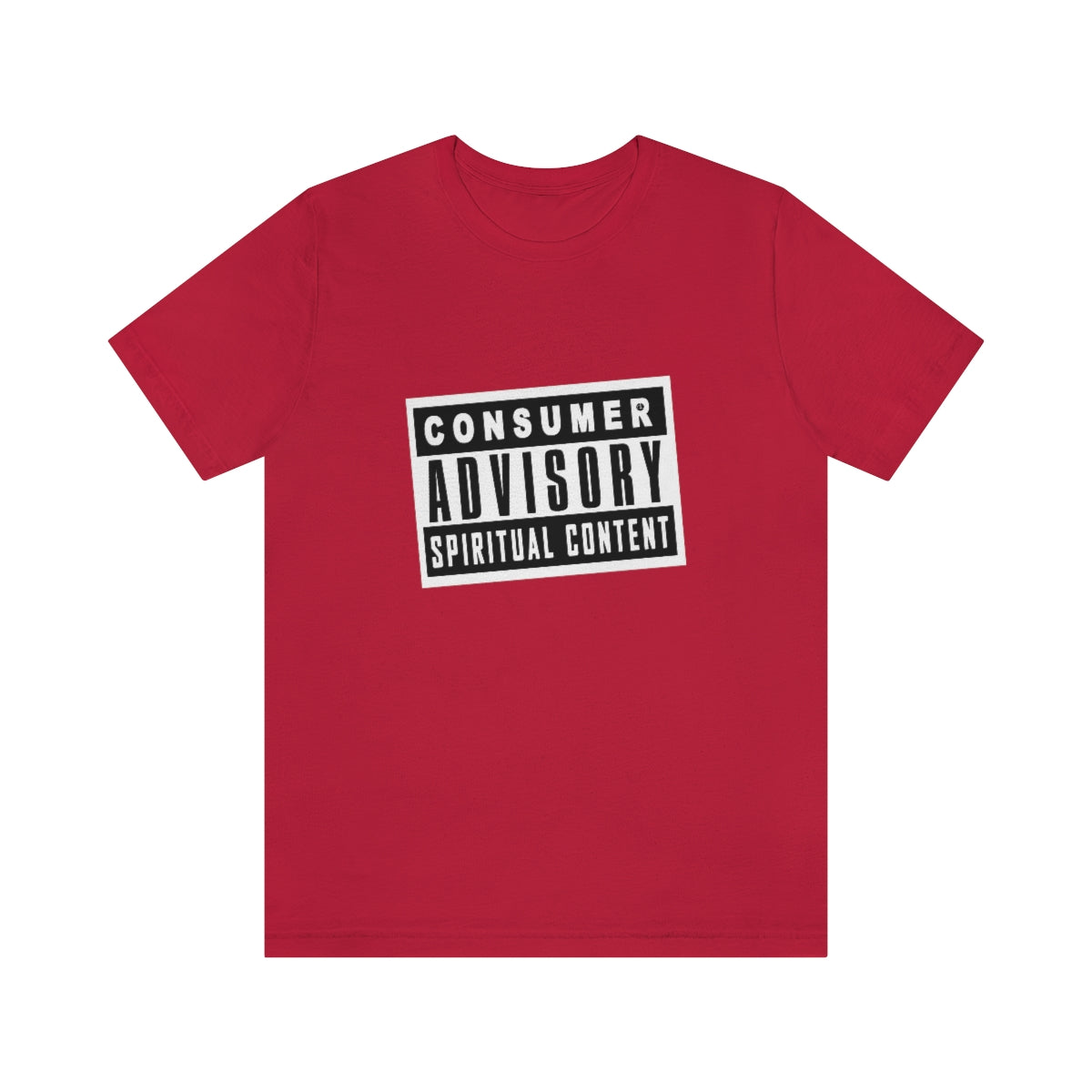 Spiritual Content: Unisex Short Sleeve Tee
