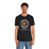 Cheeseburger Ministries Inspirational: White lettering Short Sleeve Tee