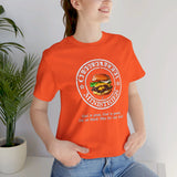 Cheeseburger Ministries Inspirational: White lettering Short Sleeve Tee