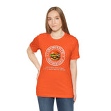 Cheeseburger Ministries Inspirational: White lettering Short Sleeve Tee