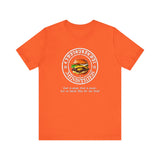 Cheeseburger Ministries Inspirational: White lettering Short Sleeve Tee