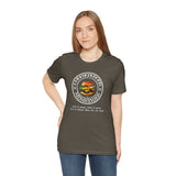 Cheeseburger Ministries Inspirational: White lettering Short Sleeve Tee