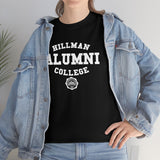 Hillman Alumni: White Lettering Unisex Short Sleeve Tee