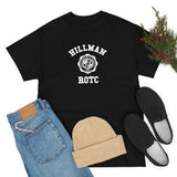 Hillman College ROTC.: White Lettering Unisex Short Sleeve Tee