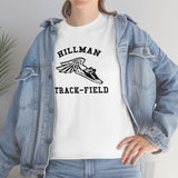 Hillman Track Team: Black Lettering Unisex Short Sleeve Tee