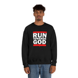 Run Towards God Inspirational: Unisex Heavy Blend™ Sweatshirt