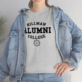 Hillman Alumni: Black Lettering Unisex Short Sleeve Tee