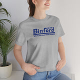 Binford Tools Nostalgia: Blue lettering Short Sleeve Tee
